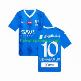 Jalkapallo Pelipaidat/Peliasut Al Hilal Neymar JR 10 Kotipaita 2023-2024 Lyhythihainen